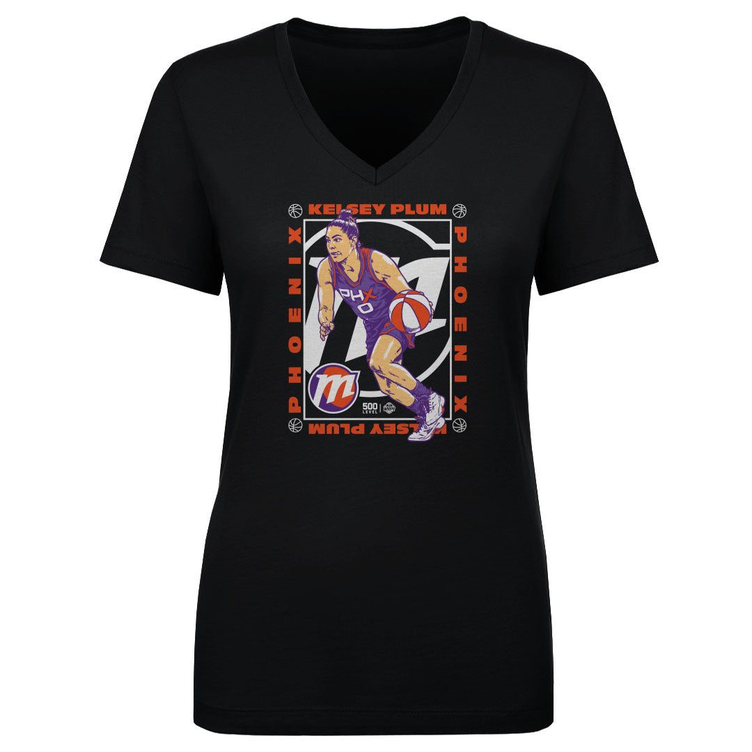 Kelsey Plum Women's V-Neck T-Shirt | 500 LEVEL