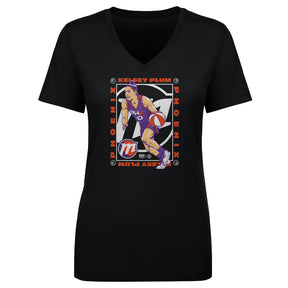 Kelsey Plum Women's V-Neck T-Shirt | 500 LEVEL