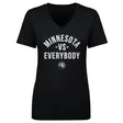 Minnesota Timberwolves Women's V-Neck T-Shirt | 500 LEVEL