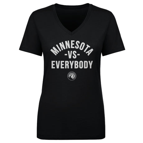 Minnesota Timberwolves Women's V-Neck T-Shirt | 500 LEVEL