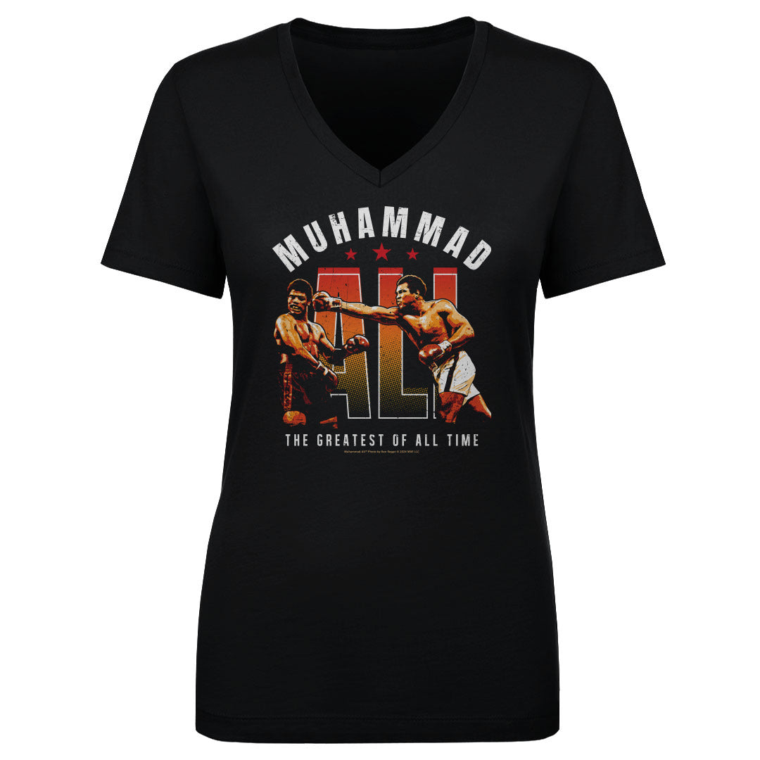 Muhammad Ali Women's V-Neck T-Shirt | 500 LEVEL