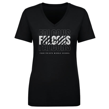 Crown Trio Women's V-Neck T-Shirt | 500 LEVEL