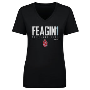Sania Feagin Women's V-Neck T-Shirt | 500 LEVEL