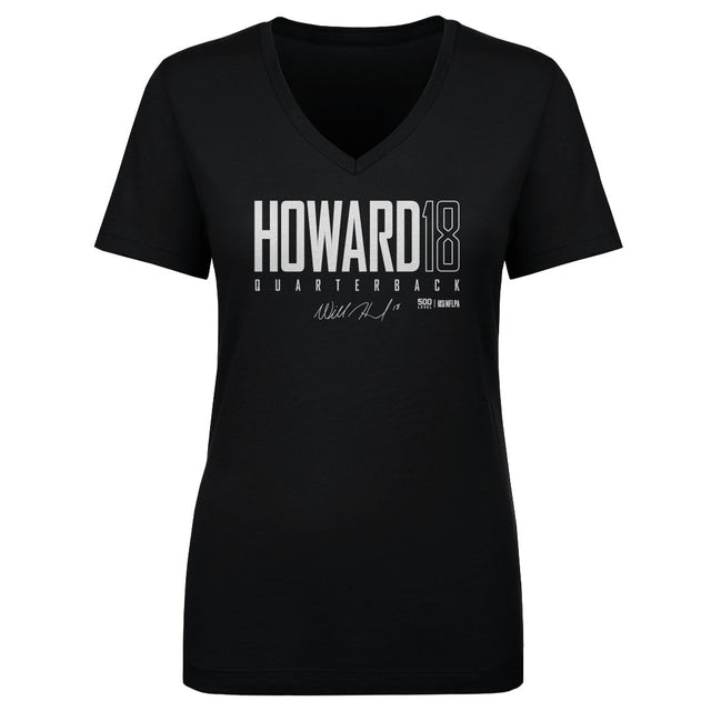 Will Howard Women's V-Neck T-Shirt | 500 LEVEL
