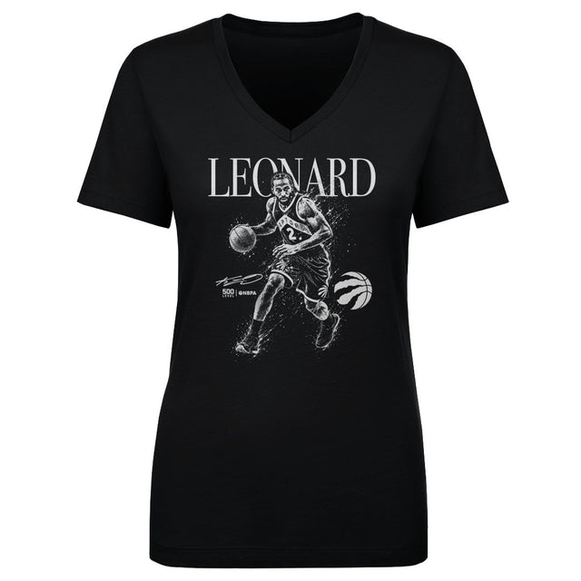 Kawhi Leonard Women's V-Neck T-Shirt | 500 LEVEL