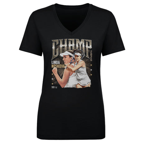 Linda Noskova Women's V-Neck T-Shirt | 500 LEVEL