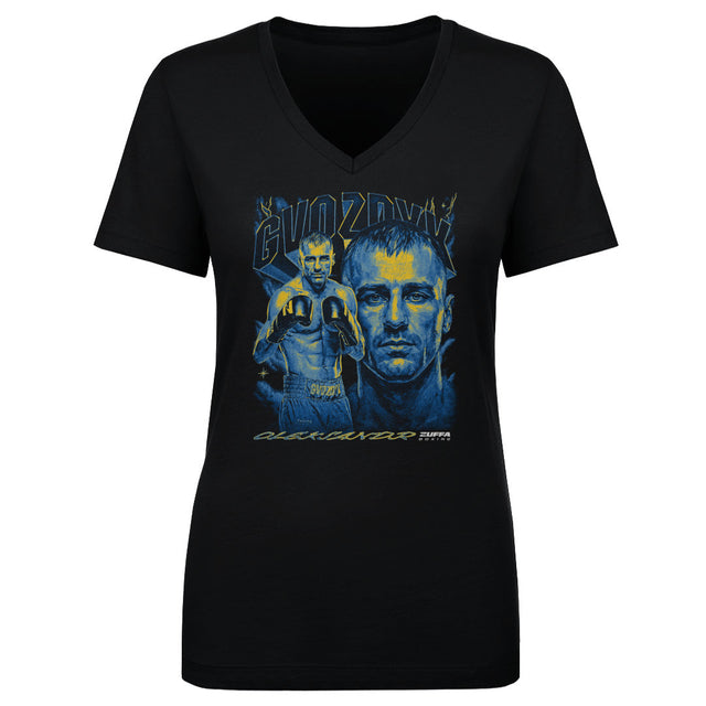 Oleksandr Gvozdyk Women's V-Neck T-Shirt | 500 LEVEL