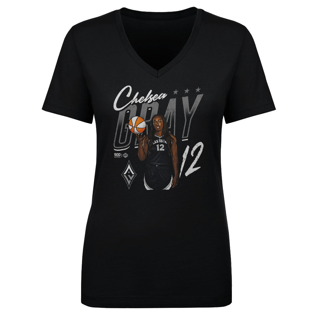 Chelsea Gray Women's V-Neck T-Shirt | 500 LEVEL
