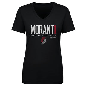 Ja Morant Women's V-Neck T-Shirt | 500 LEVEL