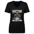 Victor Wembanyama Women's V-Neck T-Shirt | 500 LEVEL