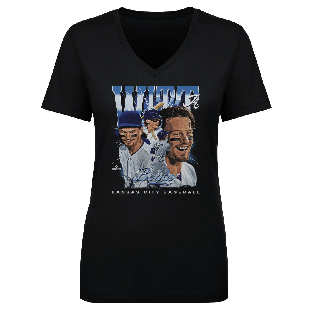 Bobby Witt Jr. Women's V-Neck T-Shirt | 500 LEVEL