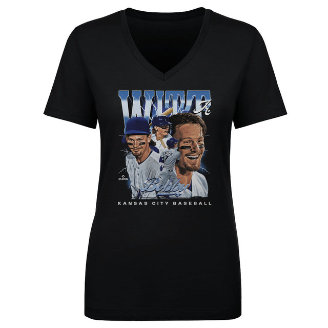 Bobby Witt Jr. Women's V-Neck T-Shirt | 500 LEVEL