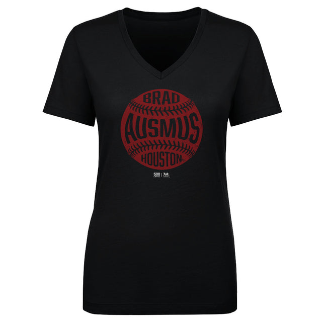 Brad Ausmus Women's V-Neck T-Shirt | 500 LEVEL
