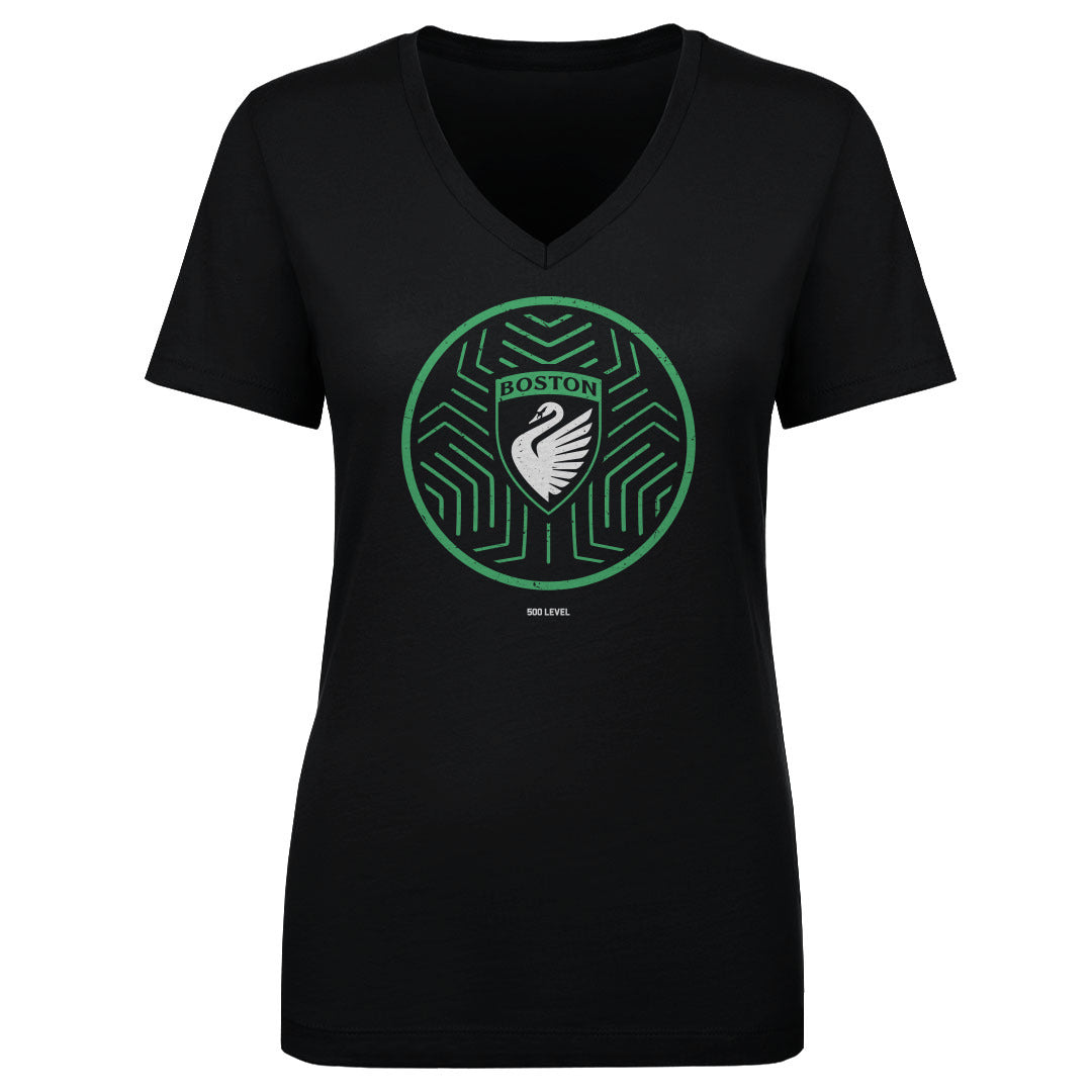 Boston Legacy FC Women's V-Neck T-Shirt | 500 LEVEL