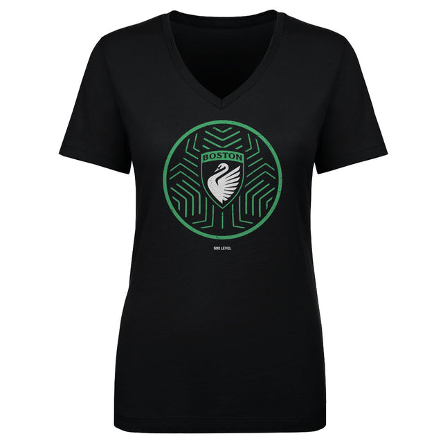 Boston Legacy FC Women's V-Neck T-Shirt | 500 LEVEL