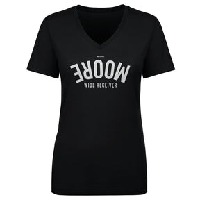 Elijah Moore Women's V-Neck T-Shirt | 500 LEVEL