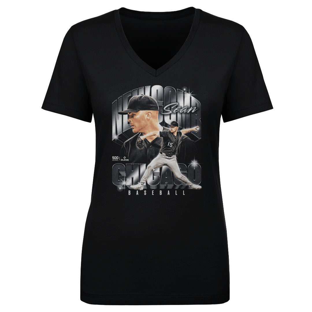 Sean Newcomb Women's V-Neck T-Shirt | 500 LEVEL