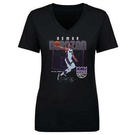 DeMar DeRozan Women's V-Neck T-Shirt | 500 LEVEL