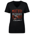 Matvei Michkov Women's V-Neck T-Shirt | 500 LEVEL