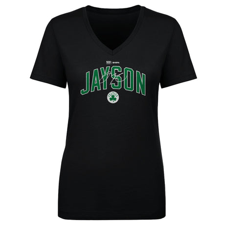 Jayson Tatum Women's V-Neck T-Shirt | 500 LEVEL