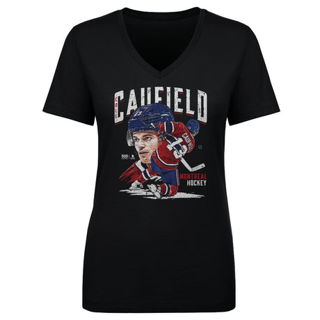 Cole Caufield Women's V-Neck T-Shirt | 500 LEVEL