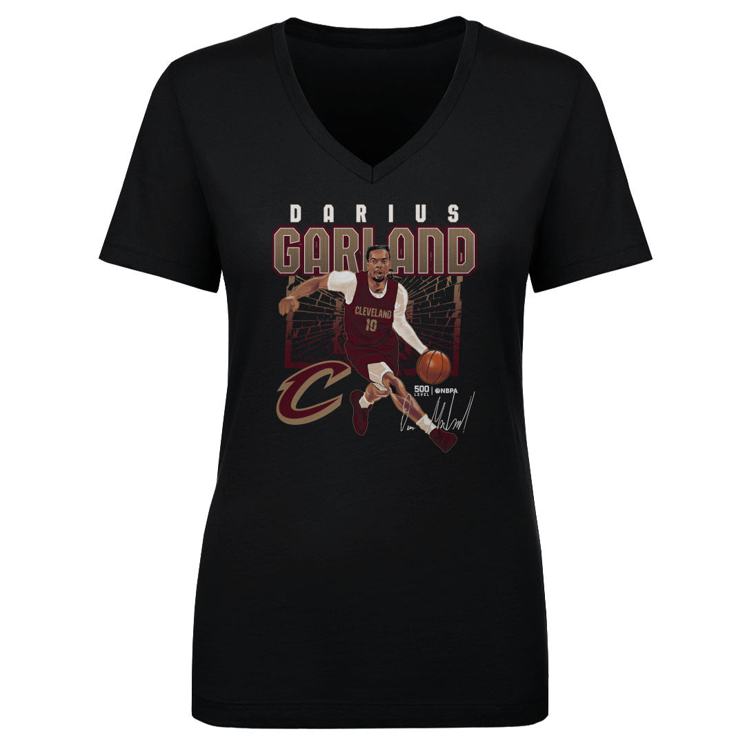 Darius Garland Women's V-Neck T-Shirt | 500 LEVEL