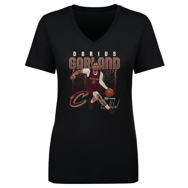Darius Garland Women's V-Neck T-Shirt | 500 LEVEL