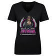 Bret Hart Women's V-Neck T-Shirt | 500 LEVEL