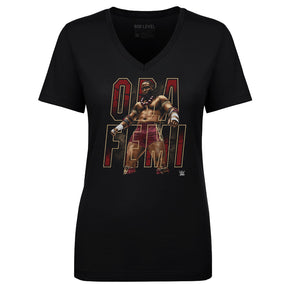 Oba Femi Women's V-Neck T-Shirt | 500 LEVEL