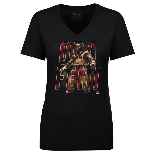 Oba Femi Women's V-Neck T-Shirt | 500 LEVEL