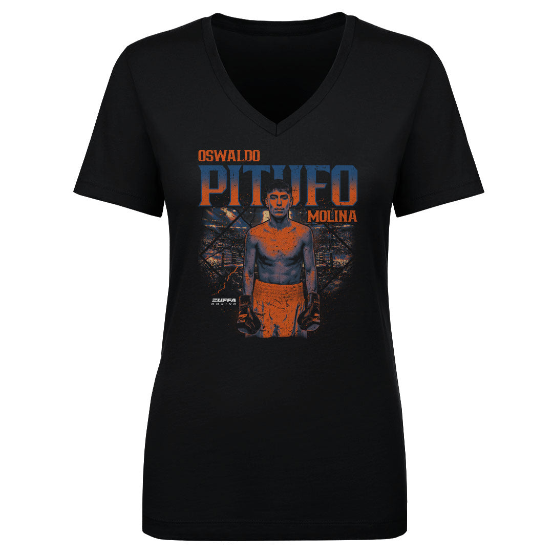 Oswaldo Molina Women's V-Neck T-Shirt | 500 LEVEL