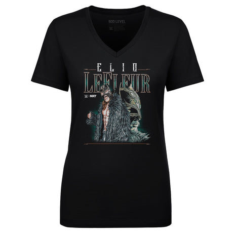 Elio LeFleur Women's V-Neck T-Shirt | 500 LEVEL