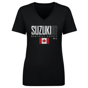 Nick Suzuki Women's V-Neck T-Shirt | 500 LEVEL