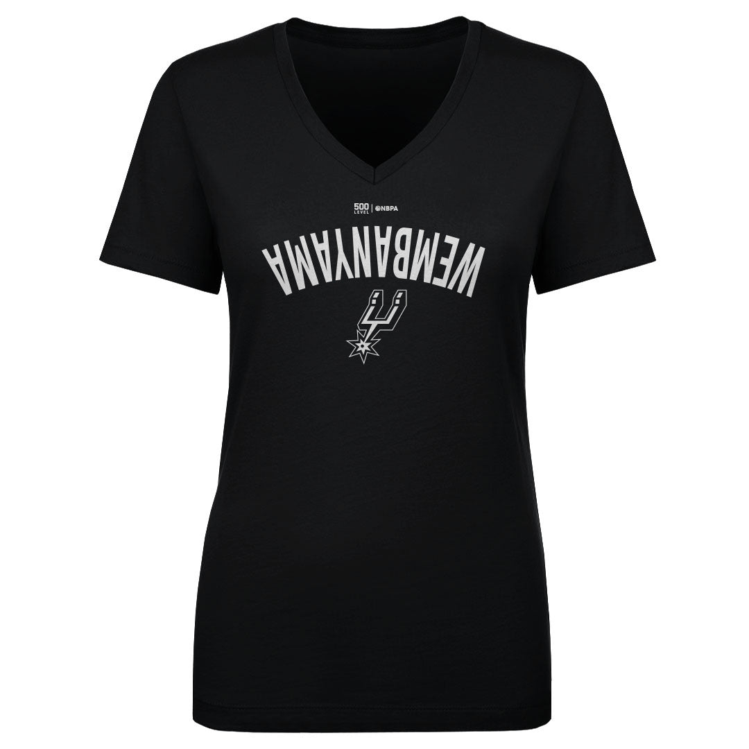 Victor Wembanyama Women's V-Neck T-Shirt | 500 LEVEL