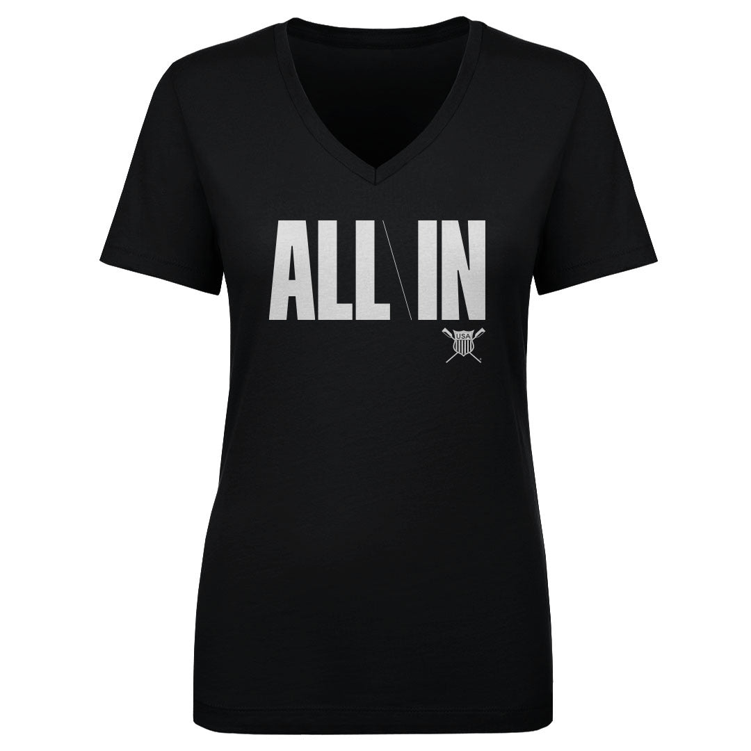 USRowing Women's V-Neck T-Shirt | 500 LEVEL