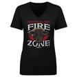 Fire Zone Women's V-Neck T-Shirt | 500 LEVEL