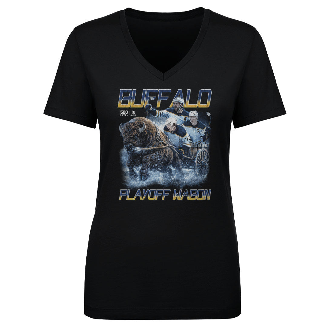 Buffalo Hockey Women's V-Neck T-Shirt | 500 LEVEL