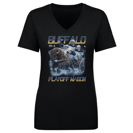 Buffalo Hockey Women's V-Neck T-Shirt | 500 LEVEL