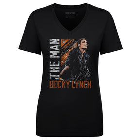 Becky Lynch Women's V-Neck T-Shirt | 500 LEVEL