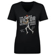 Victor Wembanyama Women's V-Neck T-Shirt | 500 LEVEL