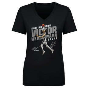 Victor Wembanyama Women's V-Neck T-Shirt | 500 LEVEL