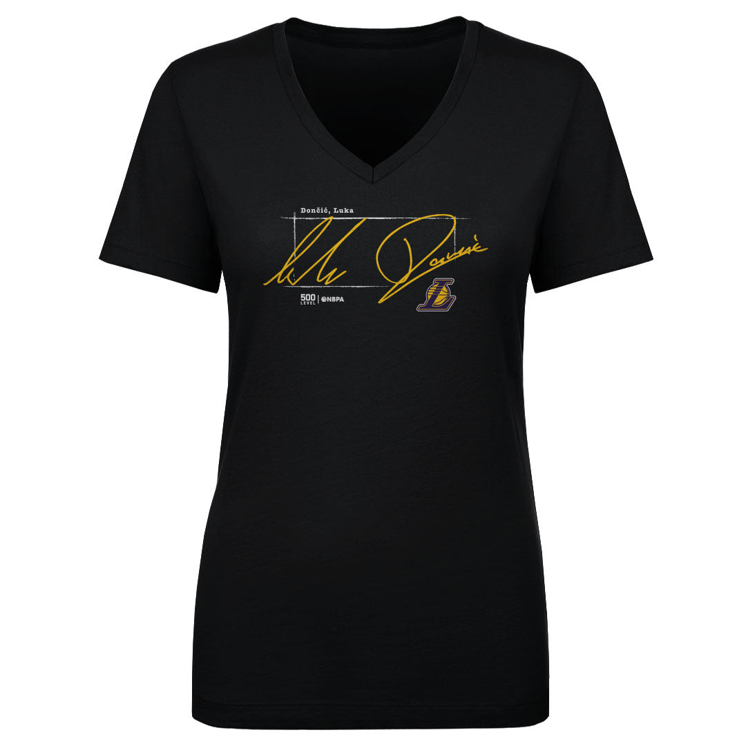 Luka Doncic Women's V-Neck T-Shirt | 500 LEVEL