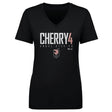 Karsyn Cherry Women's V-Neck T-Shirt | 500 LEVEL