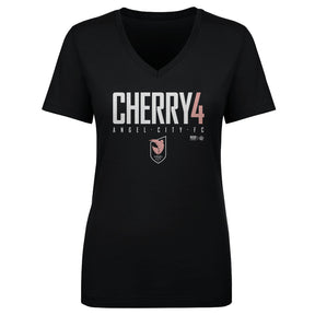 Karsyn Cherry Women's V-Neck T-Shirt | 500 LEVEL
