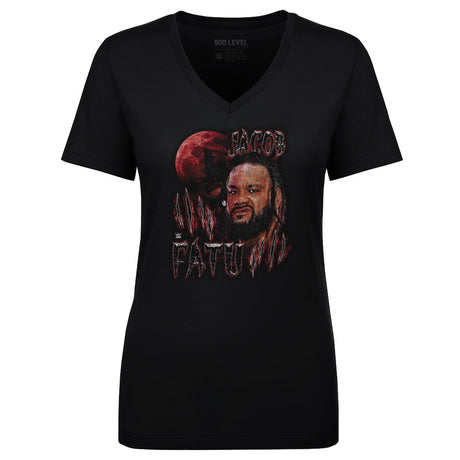 Jacob Fatu Women's V-Neck T-Shirt | 500 LEVEL