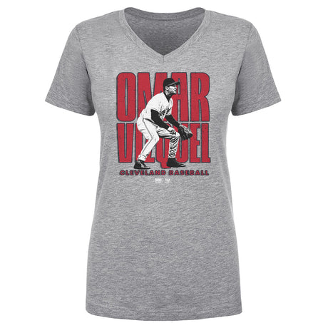 Omar Vizquel Women's V-Neck T-Shirt | 500 LEVEL