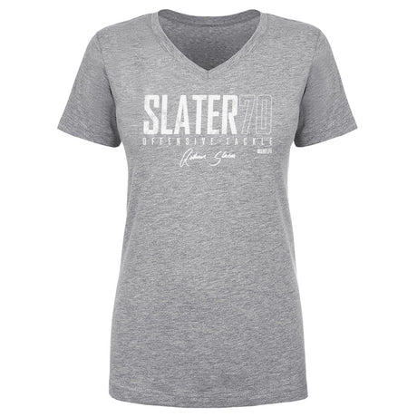 Rashawn Slater Women's V-Neck T-Shirt | 500 LEVEL
