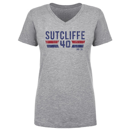Rick Sutcliffe Women's V-Neck T-Shirt | 500 LEVEL