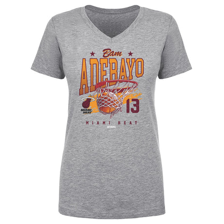 Bam Adebayo Women's V-Neck T-Shirt | 500 LEVEL