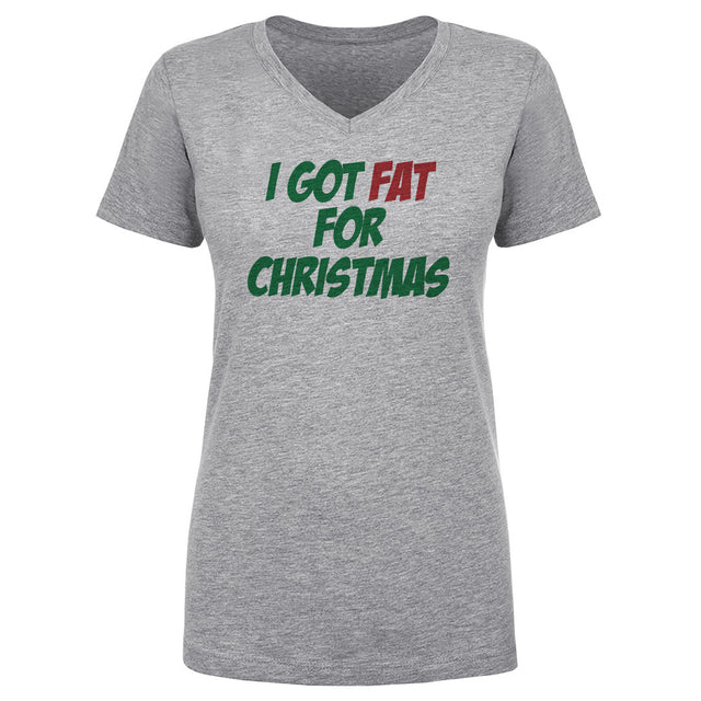 Christmas Women's V-Neck T-Shirt | 500 LEVEL